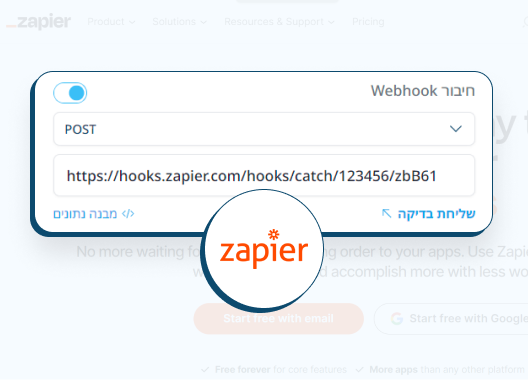 Автоматизация через Webhook